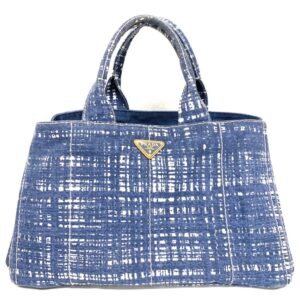 PRADA プラダ カナパ ツイード